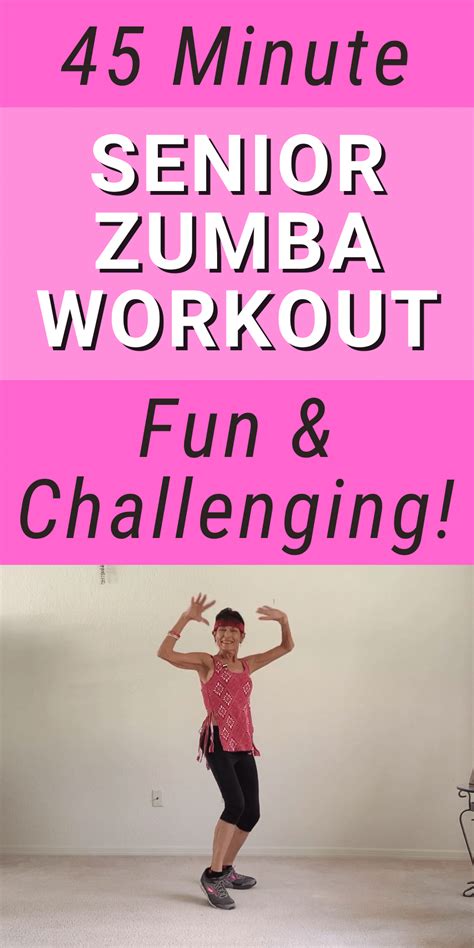 45 Minute Zumba For Seniors Fitness With Cindy