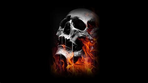Skull Pc Wallpapers Top Free Skull Pc Backgrounds Wallpaperaccess