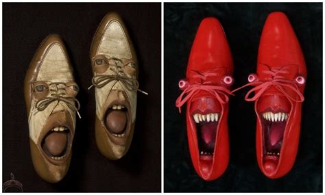 1320 Of The Craziest Shoes Youve Ever Seen Face Shoes Ọmọ Oòduà