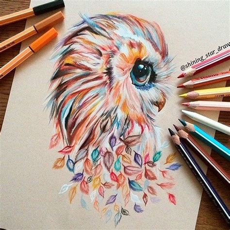 Simple Color Pencil Drawing Art Floppy