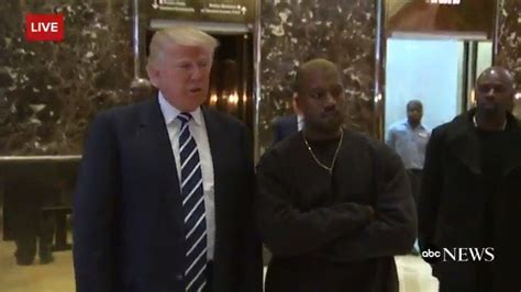abc news on twitter kanye west says he and pres elect trump discussed multicultural issues