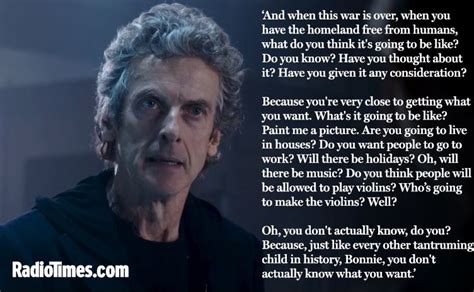 Relive Doctor Whos Speech For Peace Is This Peter Capaldis Greatest