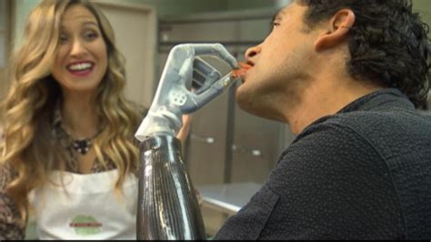 Chef Eduardo Garcia Does Not Let Bionic Hand Stop Him