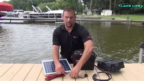 Lake Lite 12v Boat Lift Solar System Wiring Instructions Youtube