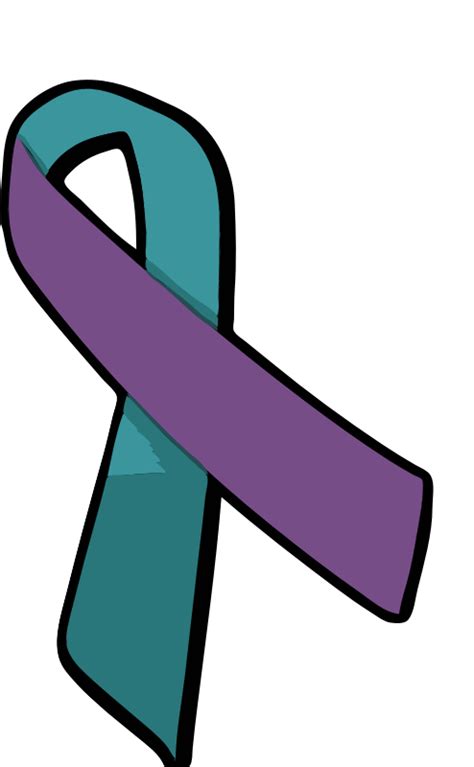 Domestic Violence And Sexual Assault Awareness Ribbon By Phil2007