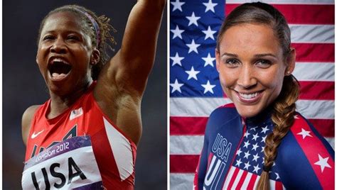Former Track Stars Lolo Jones And Lauryn Williams Make Us Olympic