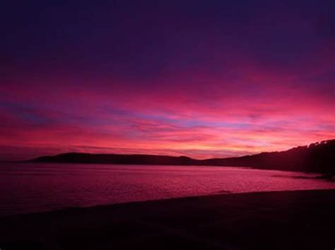 Your photos of last night's amazing purple sunset - Cornwall Live