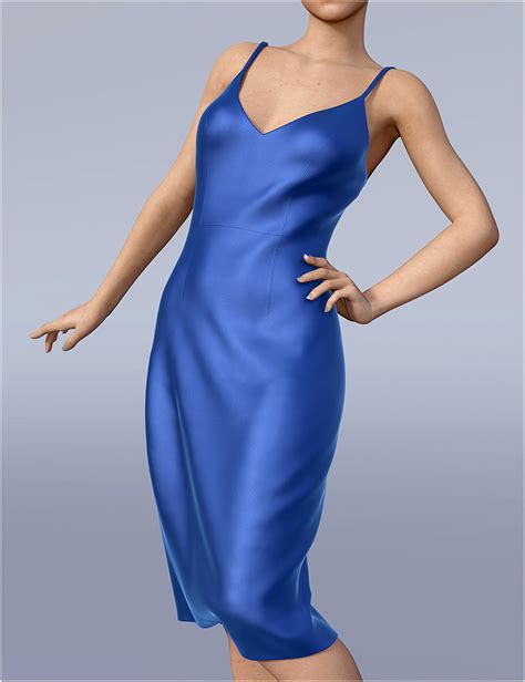 DForce H C Open Back Dress For Genesis 8 Female S Daz 3D