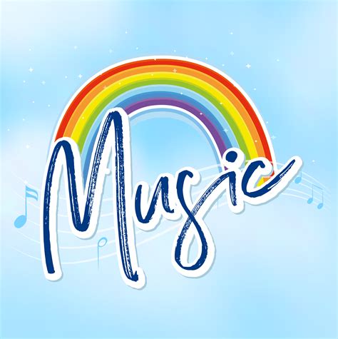 On the bottom panel, tap on the sticker icon, and choose the sticker from music is life clipart bundle, and bring it to the pic. Rainbow and music notes in background - Download Free Vectors, Clipart Graphics & Vector Art