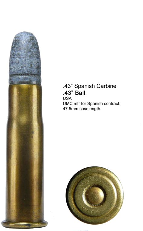 151 43″ Spanish Carbine Military Cartridges