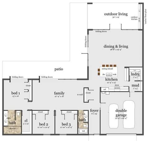 Youngarchitectureservices.com different designers have different working styles. New L Shaped House Plans Modern - New Home Plans Design