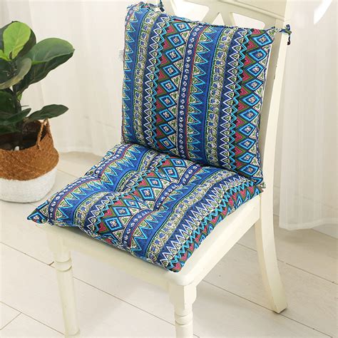 32 X 16 Inch Chair Cushion Indoor Outdoor Dining Removable Chair Seat