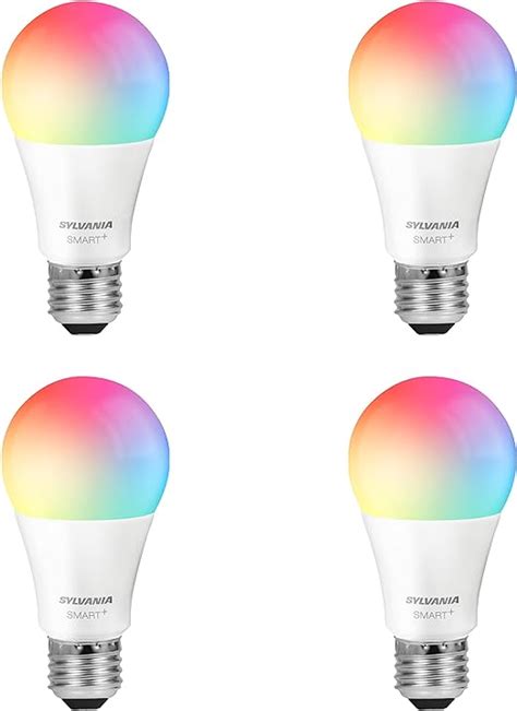 Sylvania Wifi Led Smart Light Bulb 60w Equivalent Full Color And