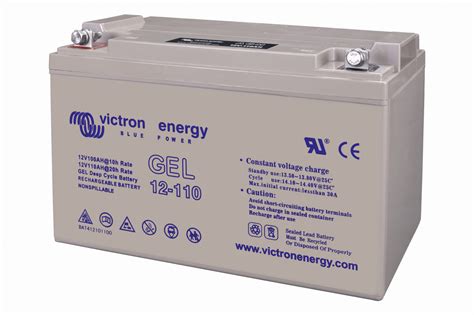 Batterie Solaire Gel 110ah 12v Étanche Victron Energy