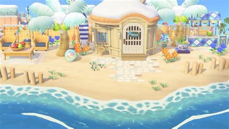Finished Junes Beach House 🏝 Animalcrossing Animal Crossing Wild