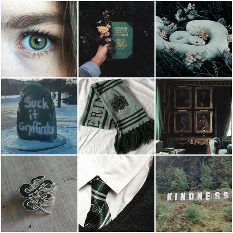 Slytherin OC Aesthetic Created By Demiwitch Of Mischief Using Ipiccy