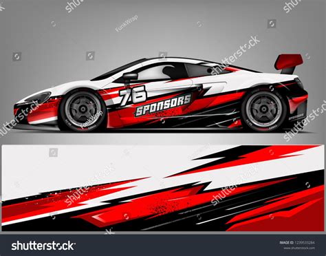 Branding Design For Custom Sport Racing Car Vector Race Cars