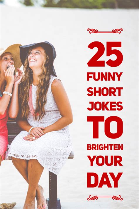 25 funny short jokes to brighten your day | Short jokes, Short humor, Funniest short jokes