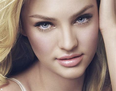 Face Model Women Blue Eyes Candice Swanepoel Hd Wallpaper Peakpx