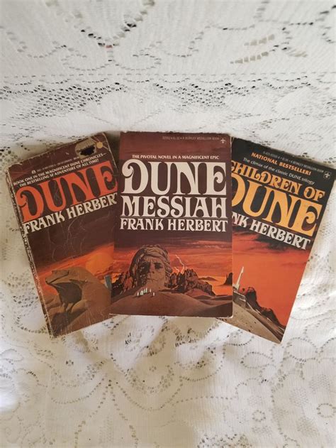 Dune Trilogy Books By Frank Herbert New Unopened Boxed Set Etsy