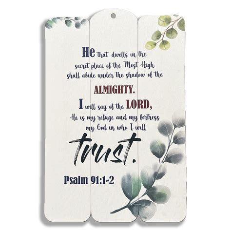 Wooden Plaque He That Dwells In The Secret Place Potters House Limited