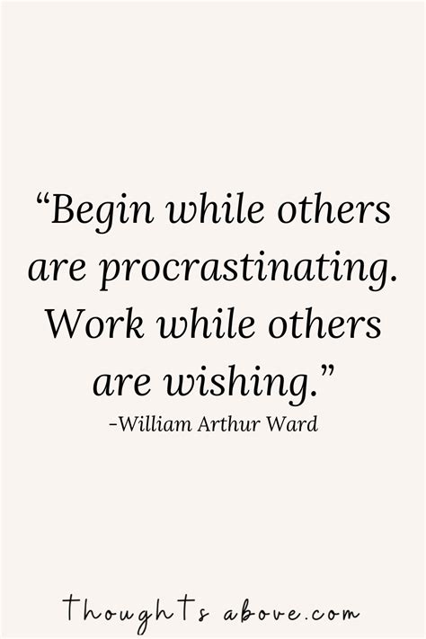 Motivational Quotes About Procrastination