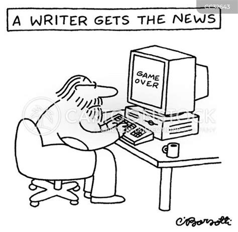 Typing Cartoons And Comics Funny Pictures From Cartoonstock