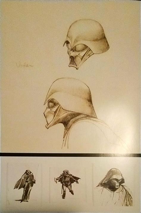 Rare Star Wars Concept Art Reveals Terrifying Early Designs For Darth