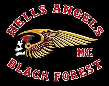 Black Forest Mc Mc Logo Logo Fonts Logos Biker Back Patches Der Club Angels Logo Hells