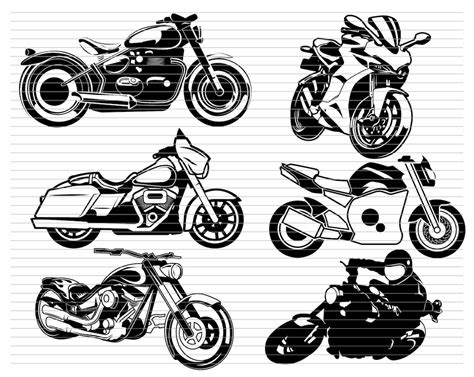 Motorcycle Bundle Svg Motorcycle Svg Motorcycle Clipart Motorcycle