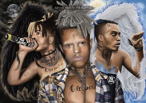 Xxxtentacion Evolution Msudrawings By Msudrawings On Deviantart