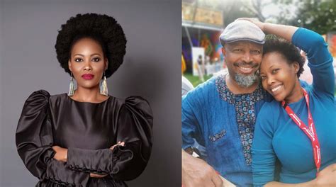 Rich And Learned Veteran Actor Sello Maake Kancubes Wife Pearl Mbewe