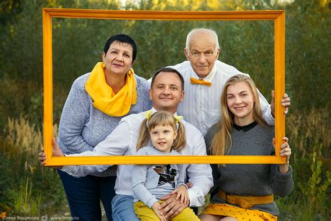 Фотосессия для большой солнечной семьи Семейный и детский фотограф Елена Вощикова
