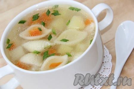 Суп с макаронами и мясом: 7 фото в рецепте