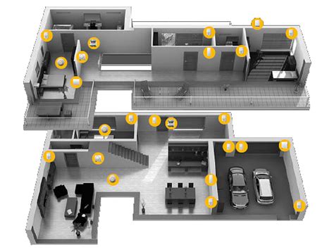 Ihre alarmanlage haus sollte offensichtlich gut sim zu ihrer vorstellung passen, damit sie zu hause am alarmierung ende nicht von dem neuen produkt enttäuscht sind! Gefahrenmeldeanlage / Alarmanlage für ein Haus zum ...