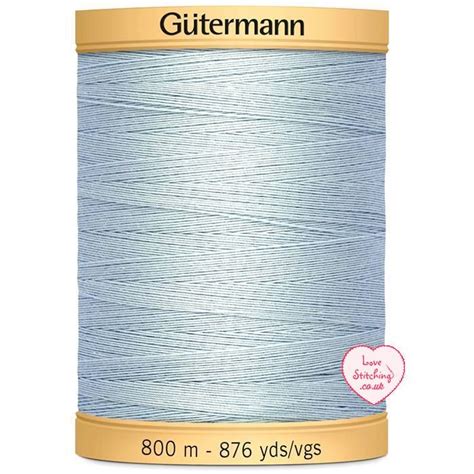 Gutermann Natural Cotton Thread 800m 6217 Love Stitching