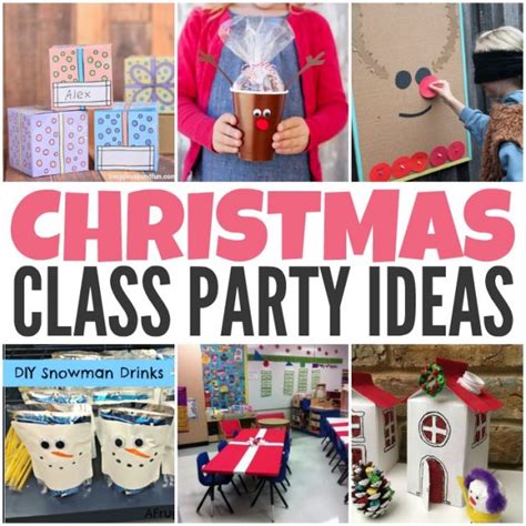 Christmas Class Party Ideas Kreative In Kinder