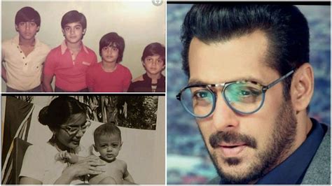 Salman Khan Unseen Childhood Pictures Youtube