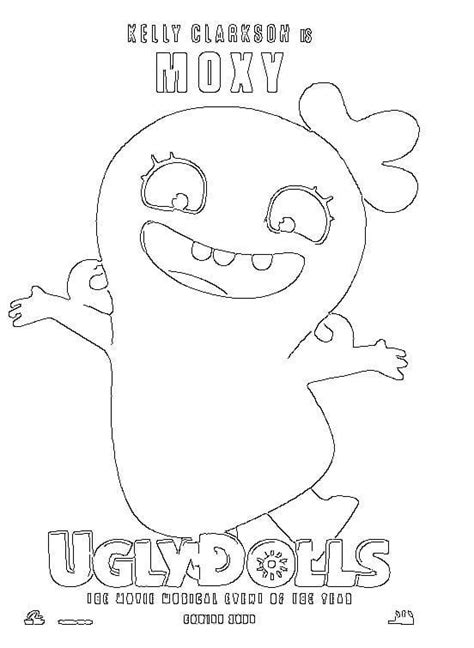 Uglydolls 4 Coloring Page Free Printable Coloring Pages For Kids