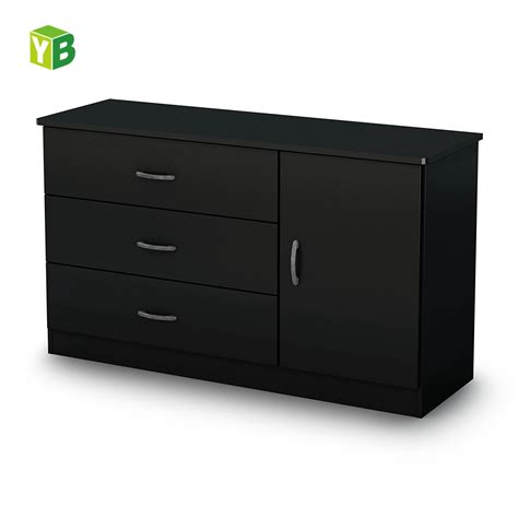 Minimal and contemporary in style, this chest of drawers offers plenty of space for storing folded clothes, bedding and more. Mdf Well Paint Creative Design Solid Wooden Shallow ...