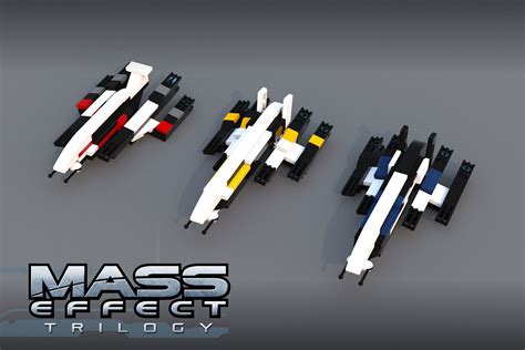 Mass Effect Trilogy Microscale Normandy Lego Mini Fleet