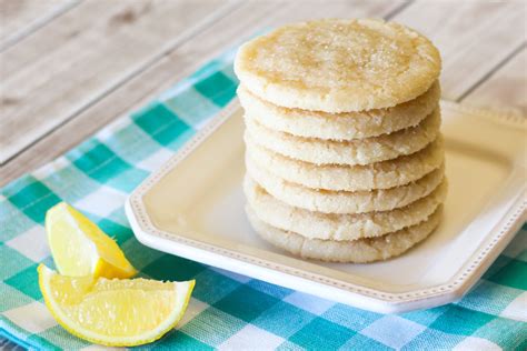 Gluten Free Vegan Chewy Lemon Sugar Cookies Sarah Bakes Gluten Free