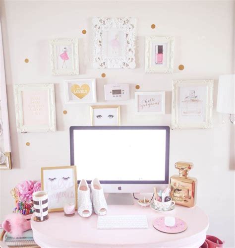 How To Make Your Workspace Girly Jadore Lexie Couture Chic Office