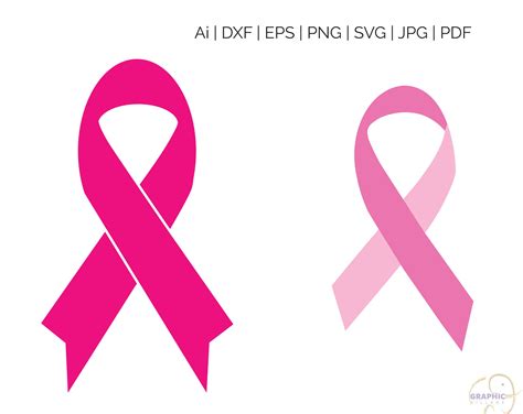 Cancer Ribbon Svg Eps Vector Clipart Digital Silhouette And Etsy The