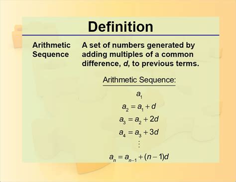 Arithmetic Series Definition - Decorating Ideas