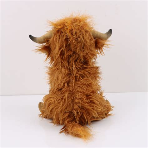Scottish Highland Cow Soft Stuffed Plush Toy Gage Beasley
