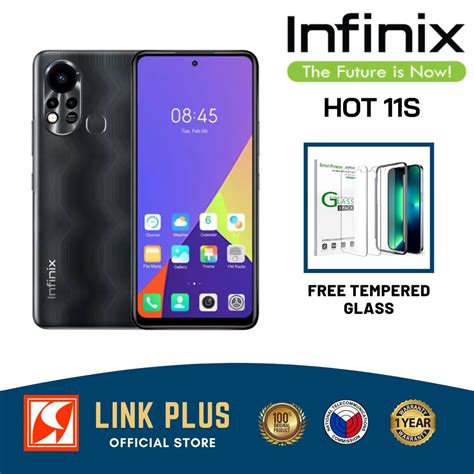 Infinix Hot 11S 6GB RAM 128GB ROM With Tempered Glass Original And