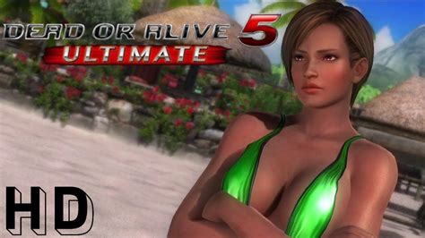 Lisa Playthrough In Hot Getaway Attire Dead Or Alive 5 Ultimate Youtube