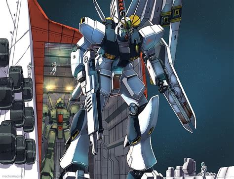 Anime Mech Gundam Mobile Suit Gundam Chars Counterattack Super
