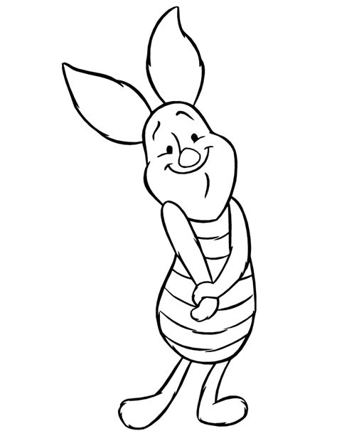 40 Incredible Piglet Coloring Pages Print Examples Session Words In